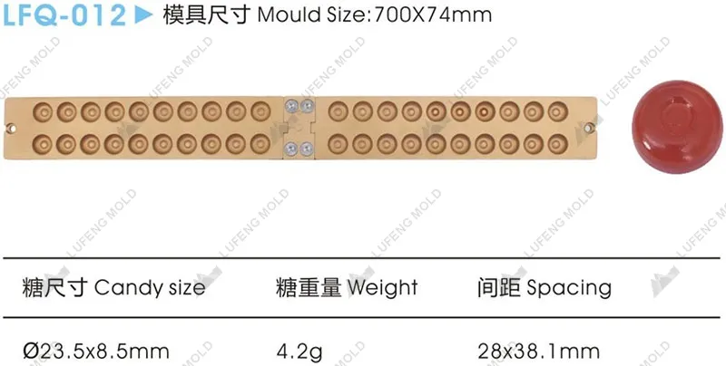 LFQ-012 Flat lengthening mould - LUFENG MOLD