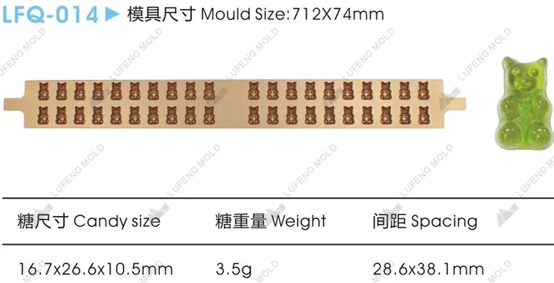 LFQ-014 Flat lengthening mould - LUFENG MOLD