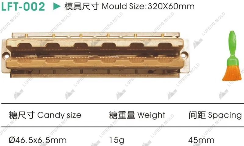 LFT-002 Three-dimensional lollipop mould - LUFENG MOLD