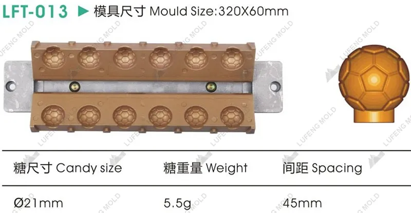LFT-013 Three-dimensional lollipop mould - LUFENG MOLD