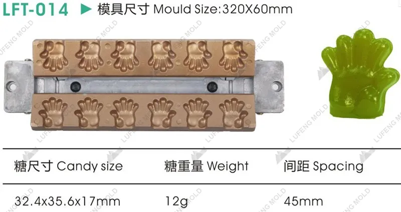 LFT-014 Three-dimensional lollipop mould - LUFENG MOLD