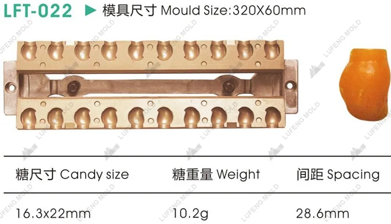 LFT-022 Three-dimensional lollipop mould - LUFENG MOLD
