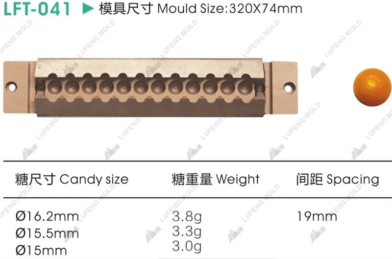 LFT-041 Three-dimensional lollipop mould - LUFENG MOLD