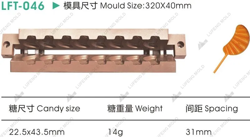 LFT-046 Three-dimensional lollipop mould - LUFENG MOLD