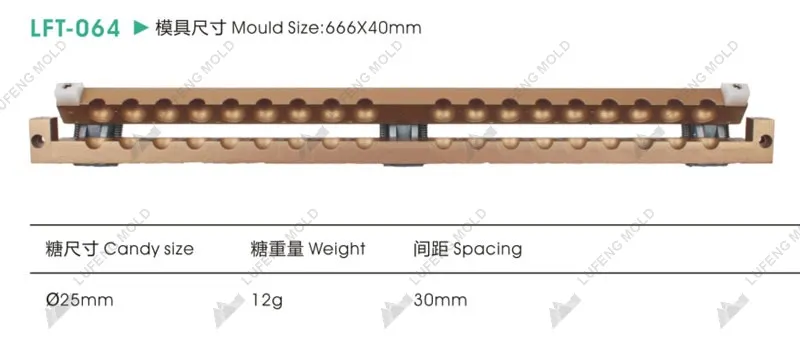 LFT-064 Three-dimensional lollipop mould - LUFENG MOLD