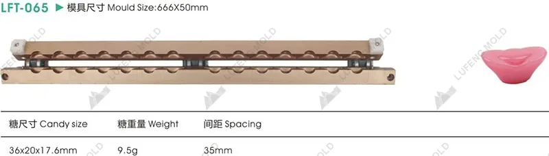 LFT-065 Three-dimensional lollipop mould - LUFENG MOLD