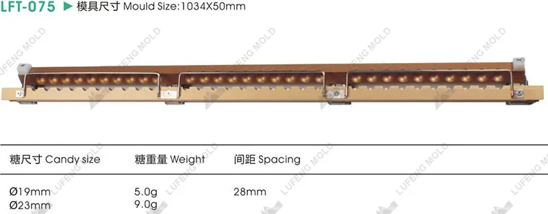 LFT-075 Three-dimensional lollipop mould - LUFENG MOLD